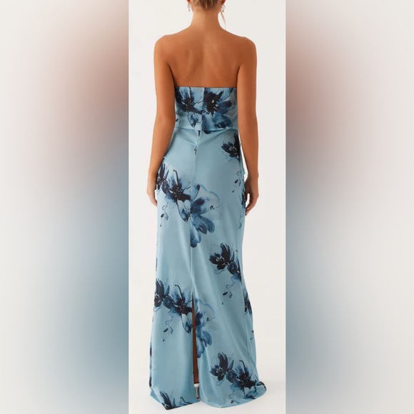 Peppermayo Field Of Dreams Maxi Dress Blue Size 4 NWT IN PACKAGE - Picture 3 of 8